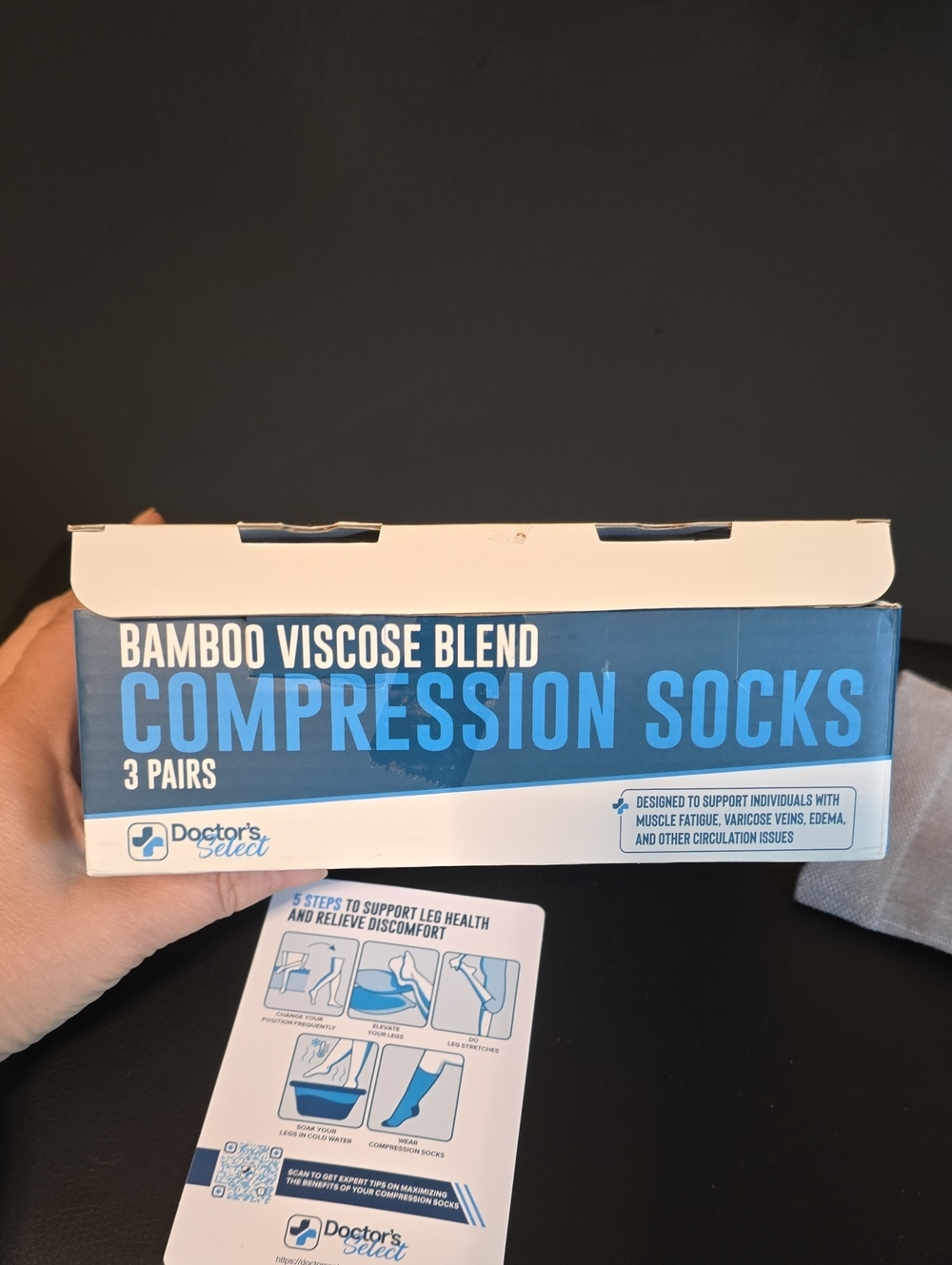 Bamboo Compression socks - Picture 2 of 6